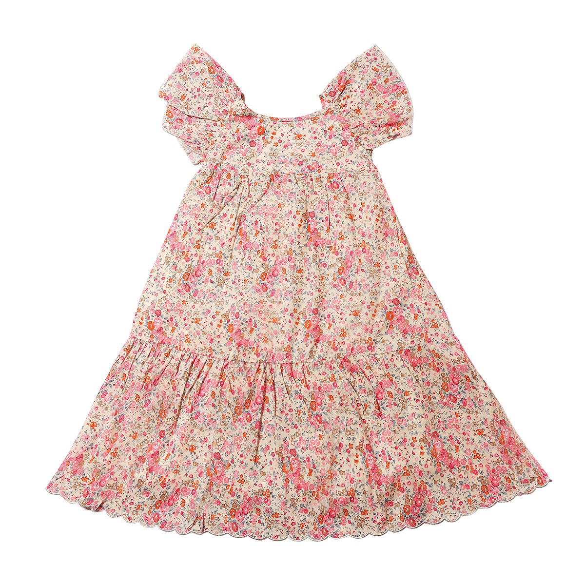 Pink Floral Dress