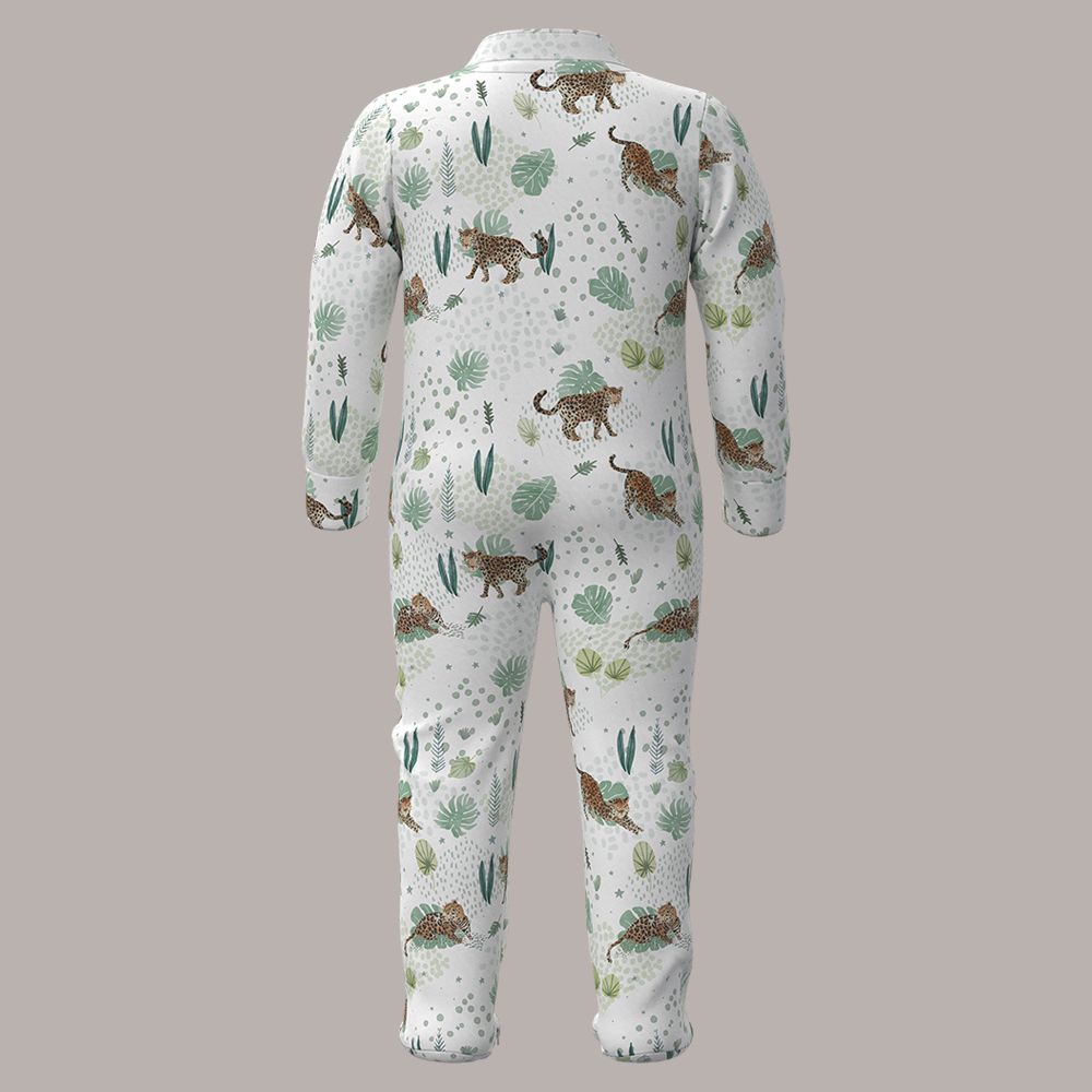Jaguar Neutral Zipper Footie