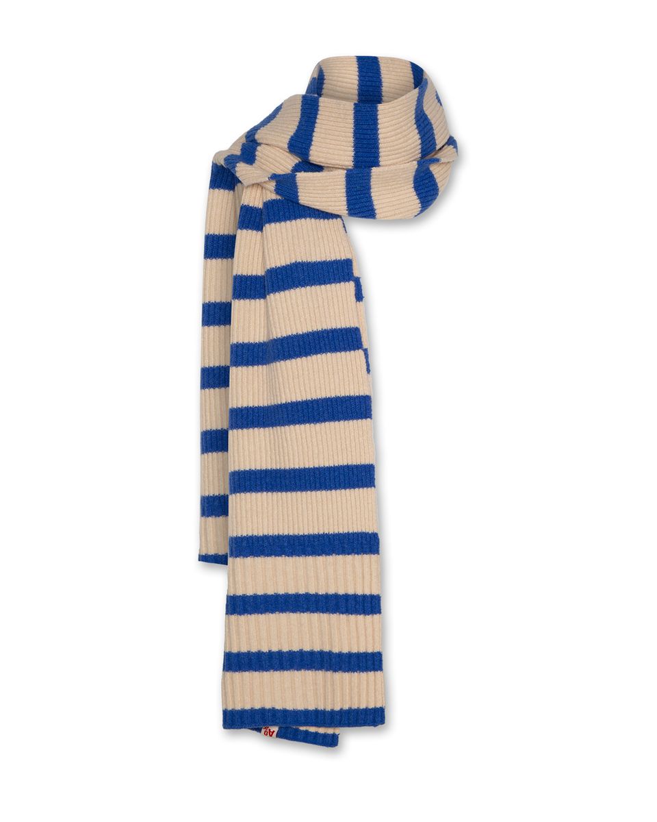 Flash Blue Stripe Scarf