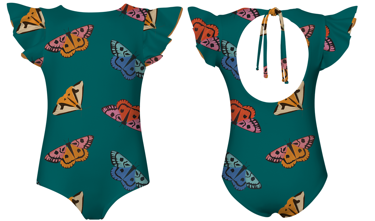 Sunset Moth Swimsuit