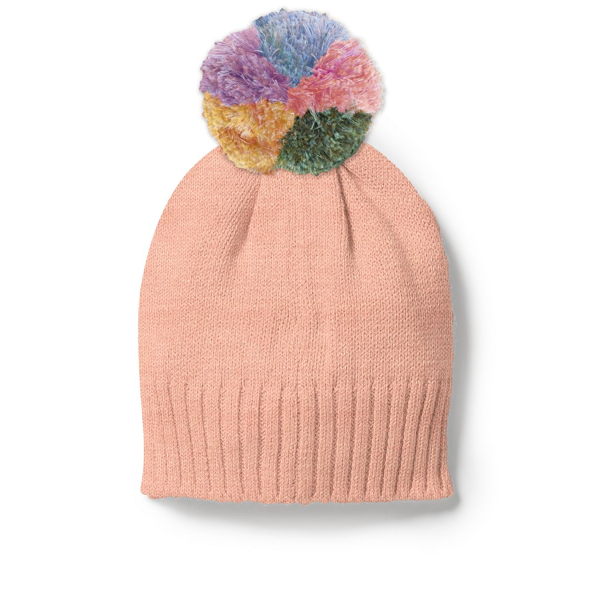 Rainbow Organic Knitted Hat