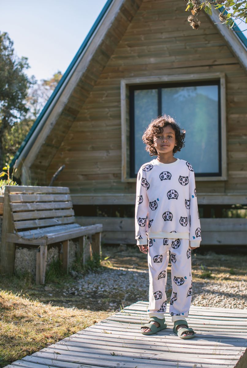 Bear Long-Sleeve Pajamas