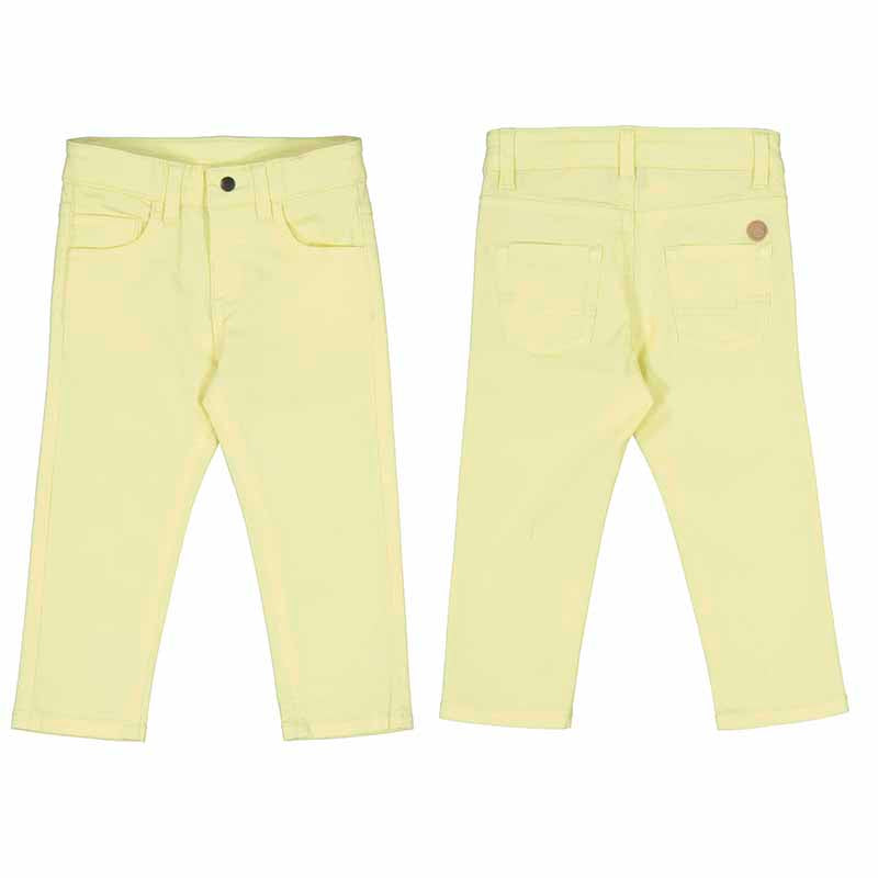Yellow Slim Fit Pants - Wild Plains