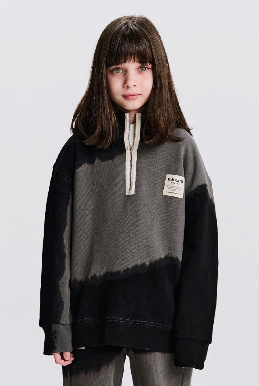 Black Tie Dye Sweatshirt
