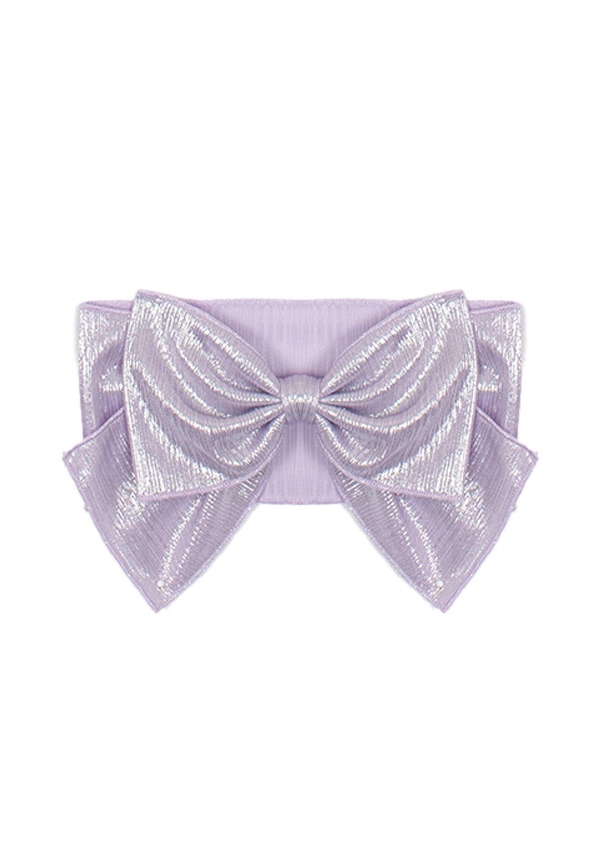 Purple Metallic Headband