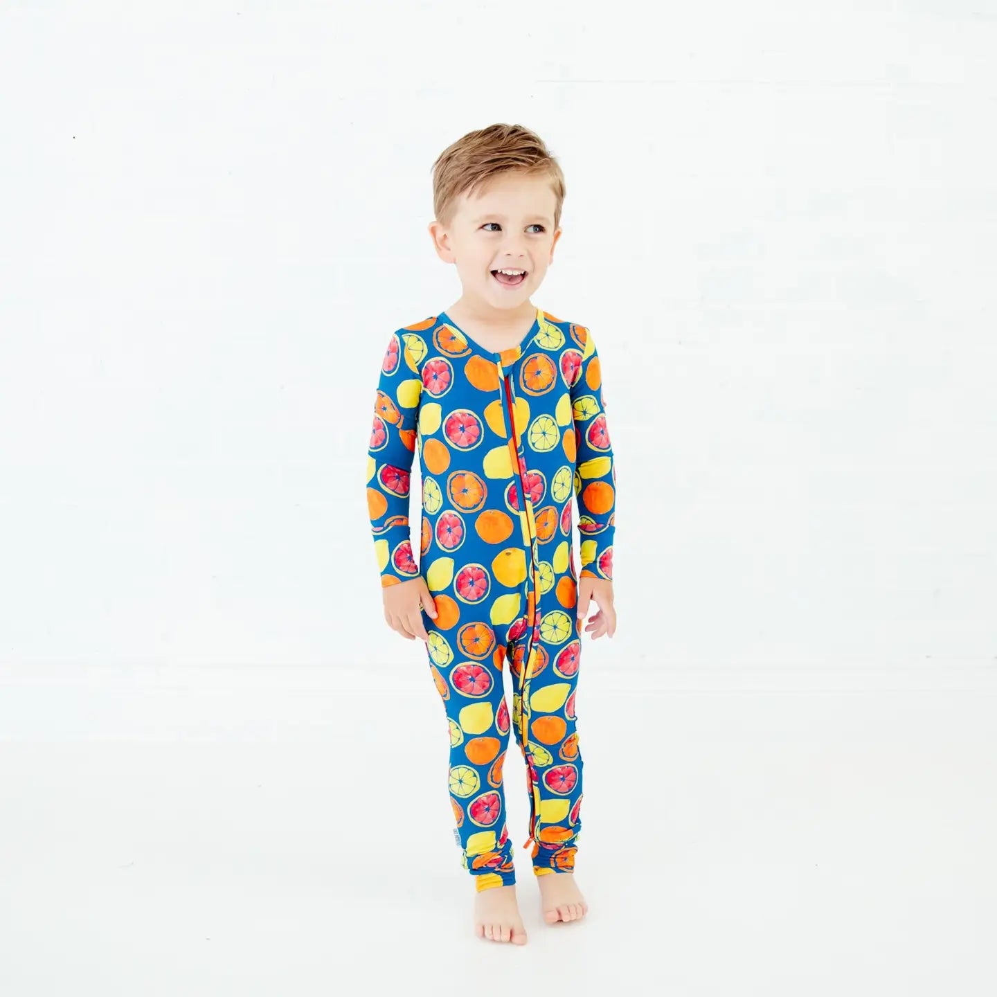 Citrus Fruit Slices Convertible Footie