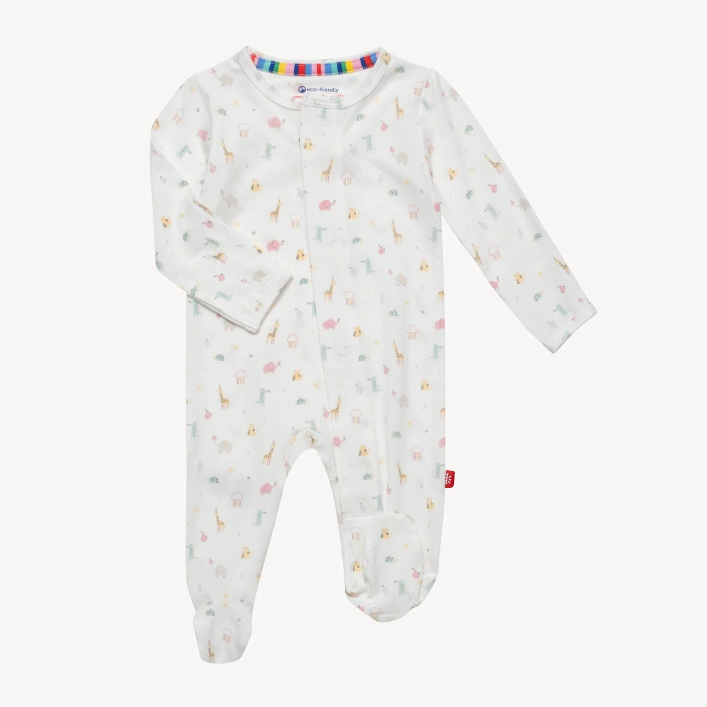Pink Little Bitty Footie - Wild Plains