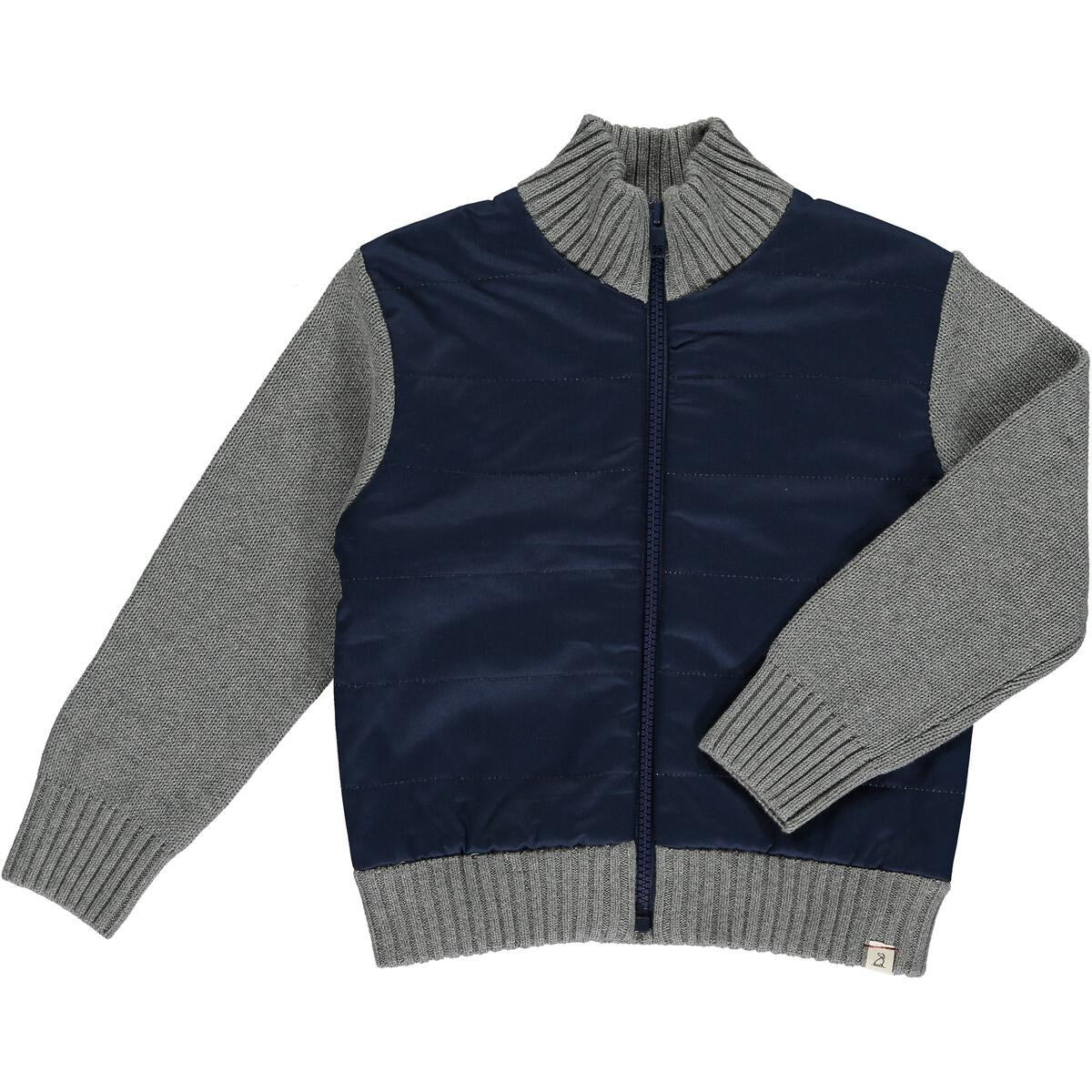 Navy Sweater Jacket - Wild Plains