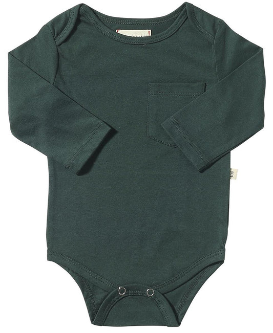 Hunter Green Onesie - Wild Plains