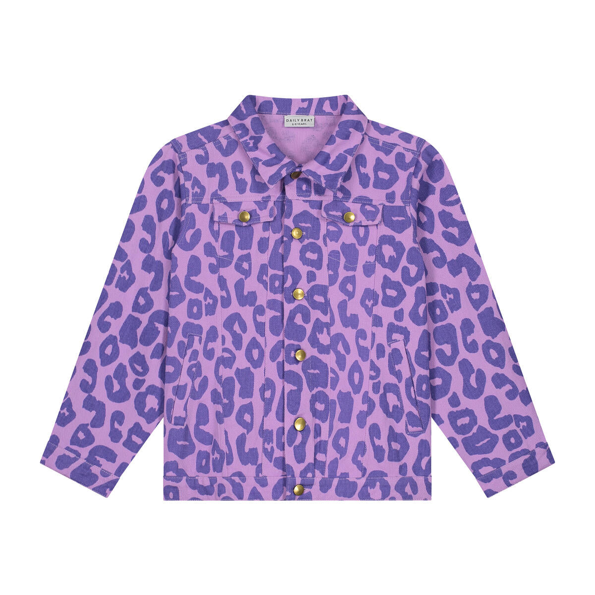 Purple Leopard Jacket - Wild Plains