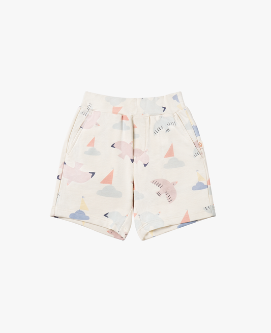 Summer Sailing French Terry Shorts