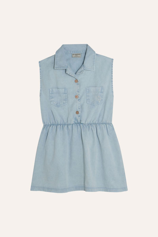 Light Blue Denim Dress