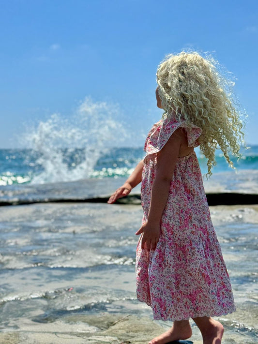 Pink Floral Dress