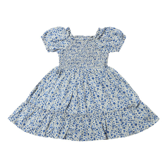 Blue Meadow Floral Dress