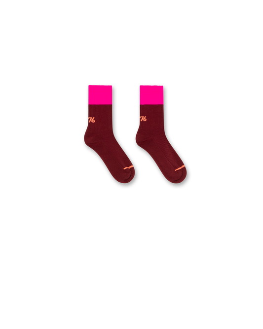 Neon Pink Socks