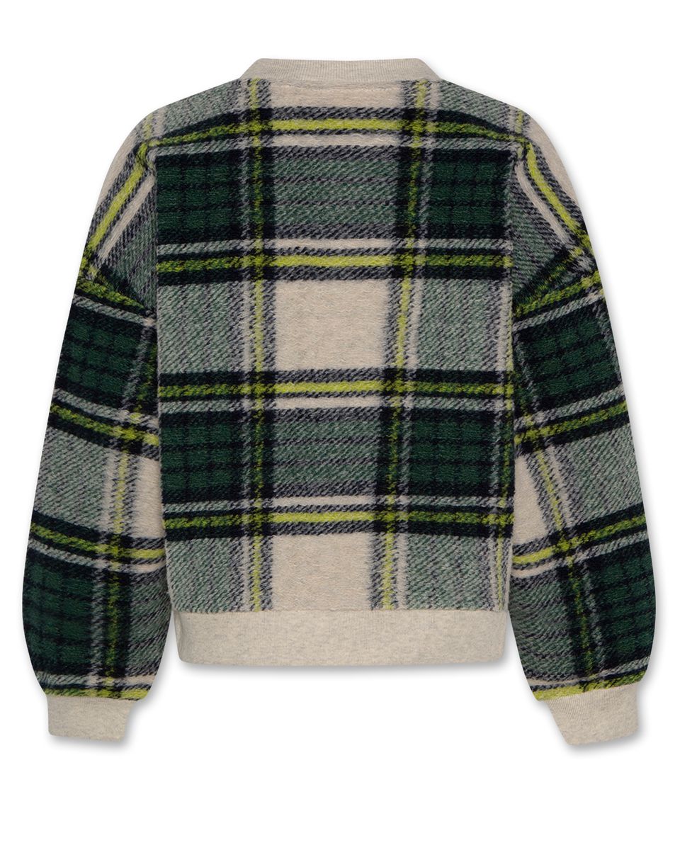 Green Plaid Sweater