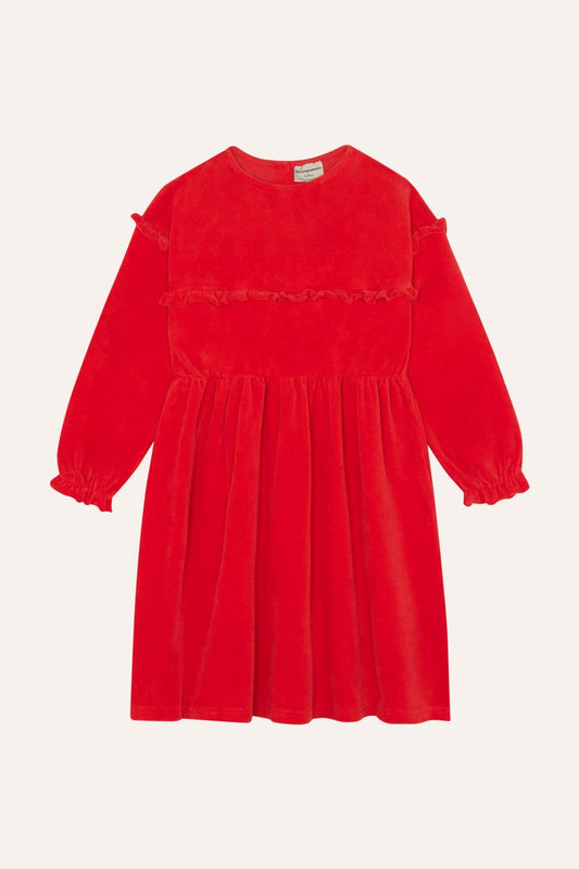 Red Velour Dress