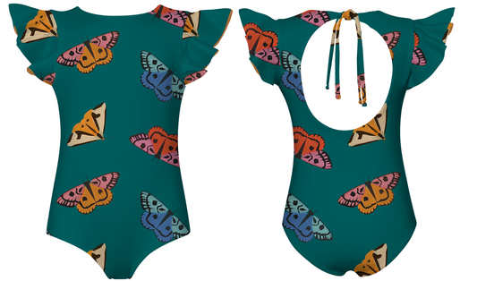 Sunset Moth Swimsuit