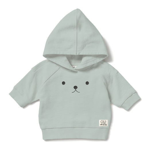 Sage Organic Hooded Sweat