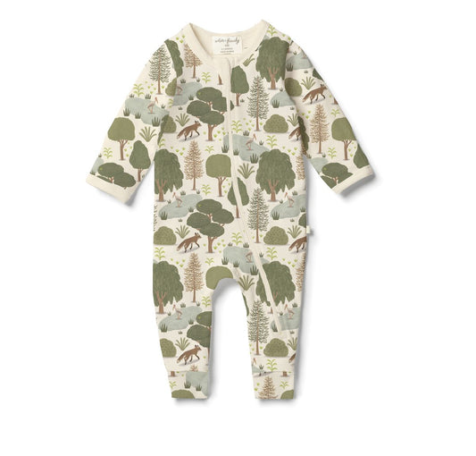 Little Trees Zipsuit