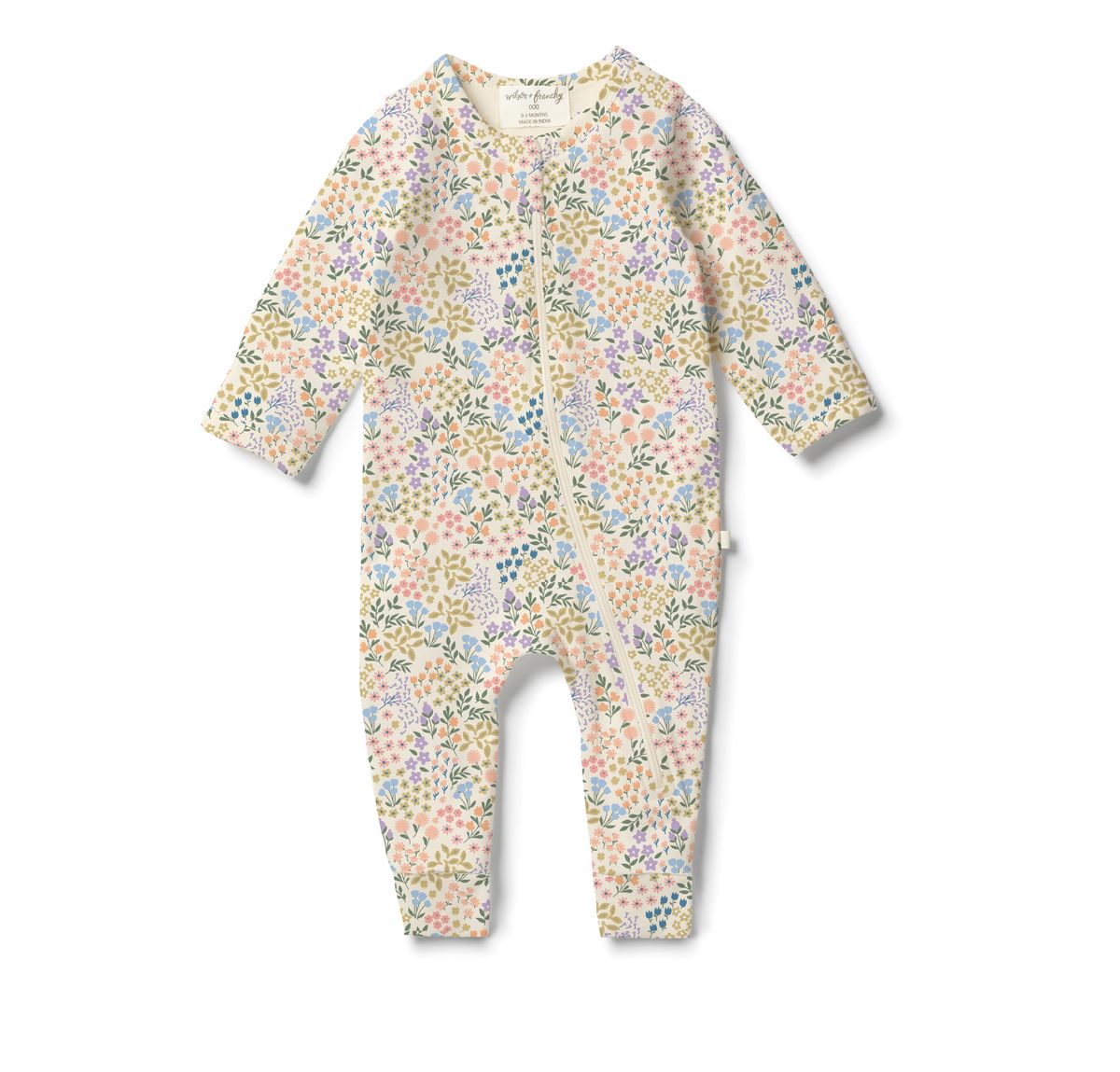 Tiny Bloom Zipsuit