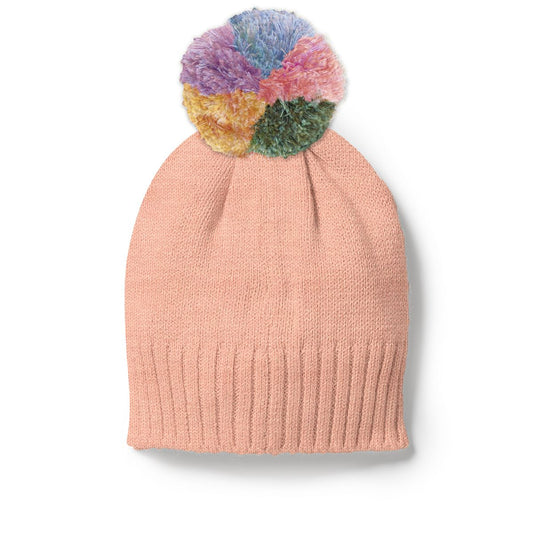 Rainbow Organic Knitted Hat