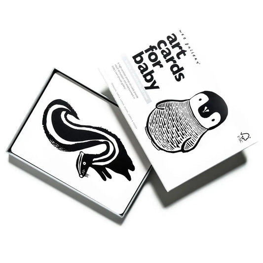 Black & White Art Cards - Wild Plains