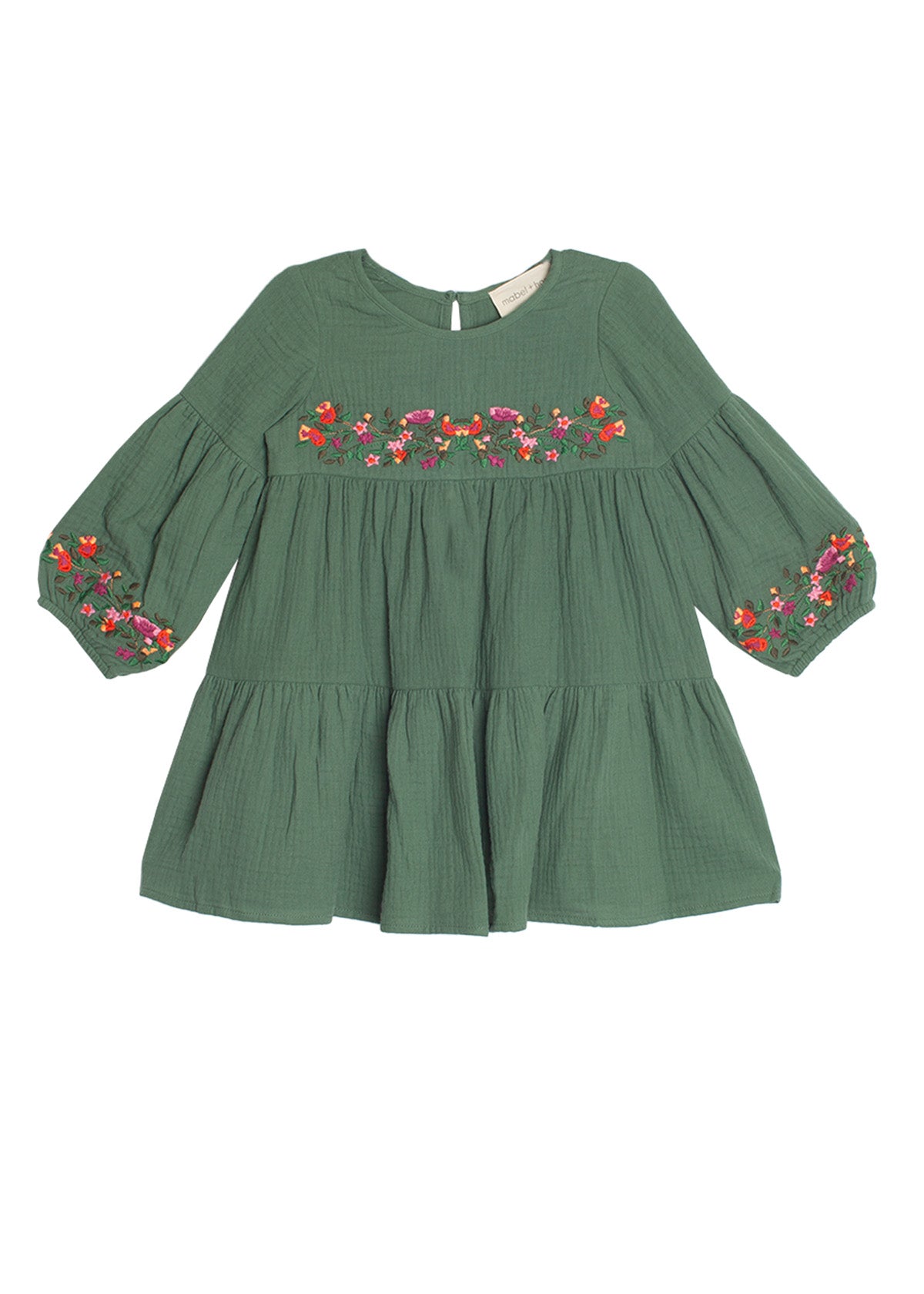 Green Bella Dress - Wild Plains