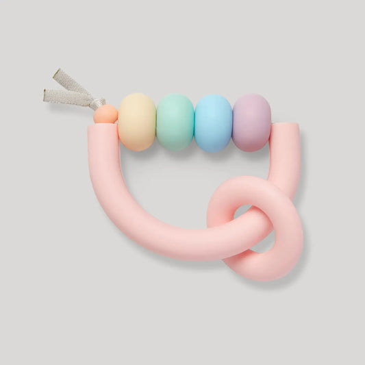 Rainbow Sherbet Arch Ring Teether