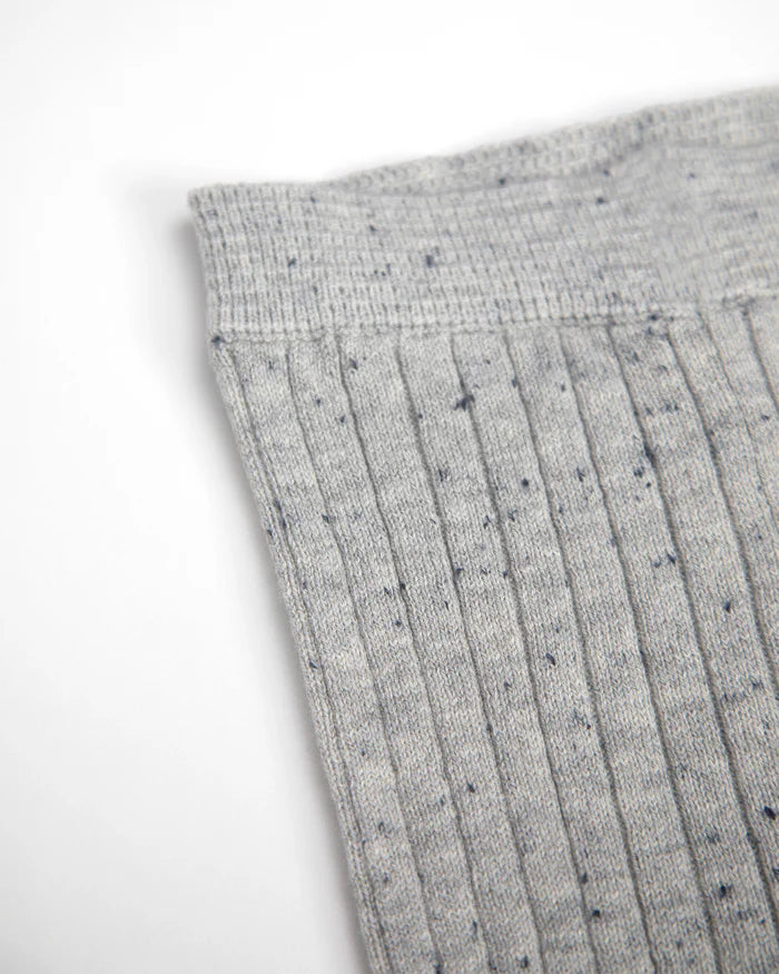 Ribbed heather grey leggings - Wild Plains