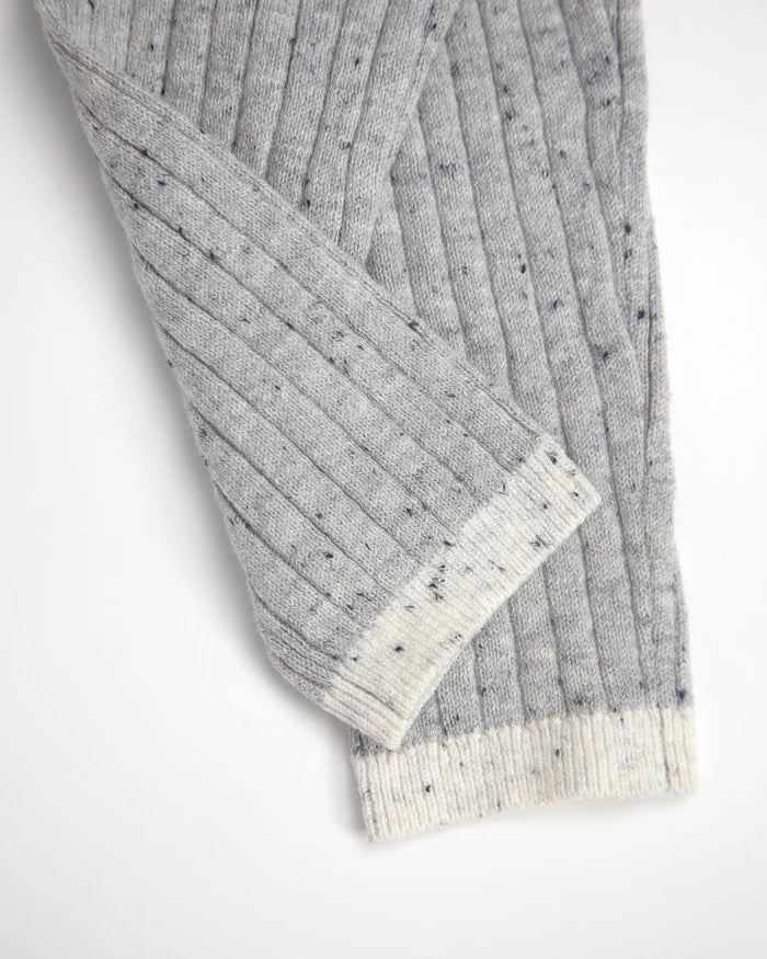 Ribbed heather grey leggings - Wild Plains