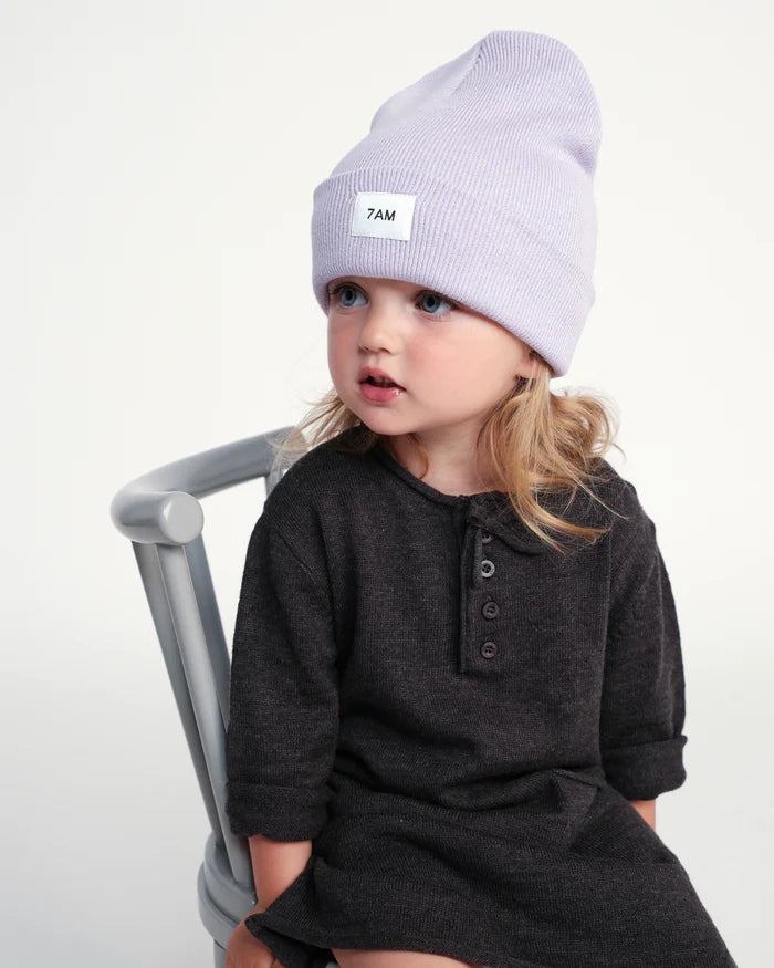 Lilac Heather Beanie - Wild Plains