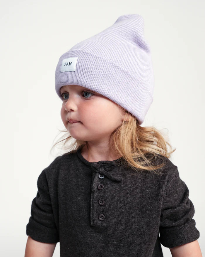 Lilac Heather Beanie - Wild Plains