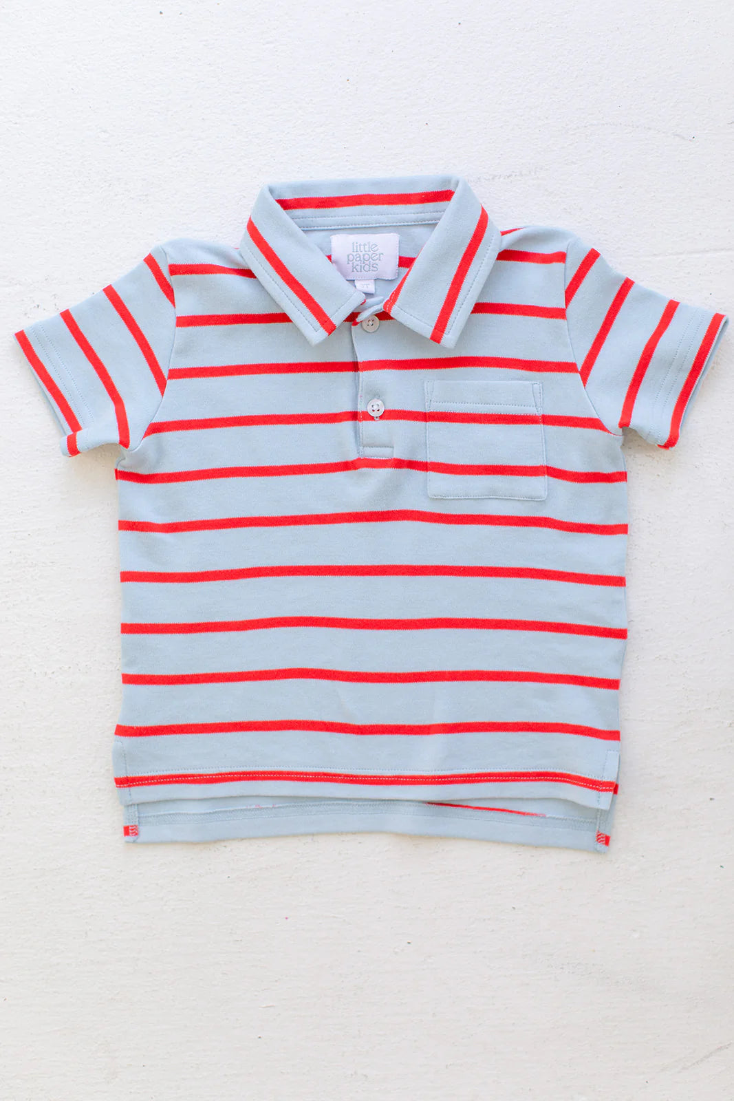 Blue/Red Stripes Archie Polo