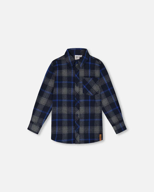 Blue Plaid Shirt - Wild Plains