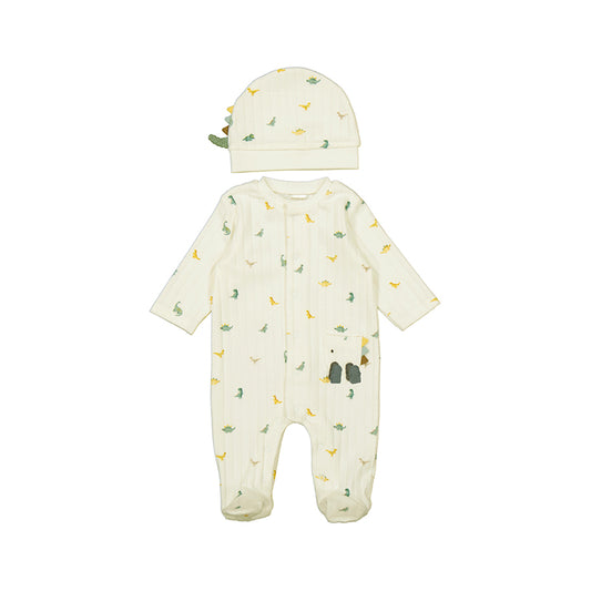 Baby Dino Footie & Hat