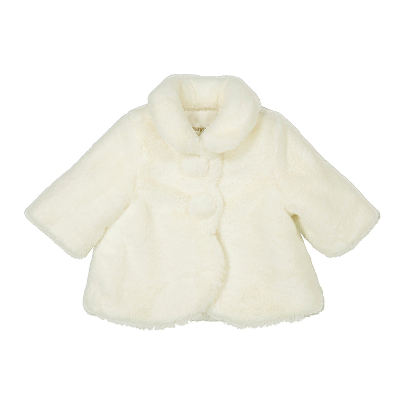 Ivory Fur Coat - Wild Plains