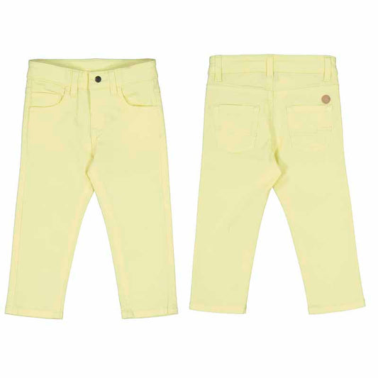 Yellow Slim Fit Pants - Wild Plains