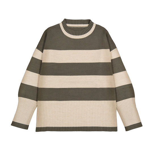 Hunter Green Stripe Sweater