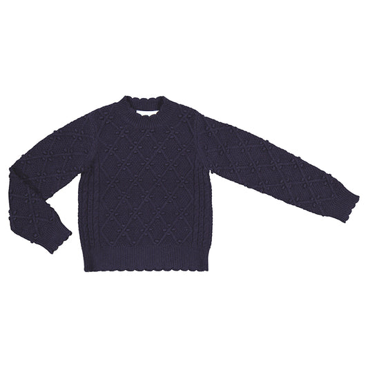 Navy Sweater - Wild Plains