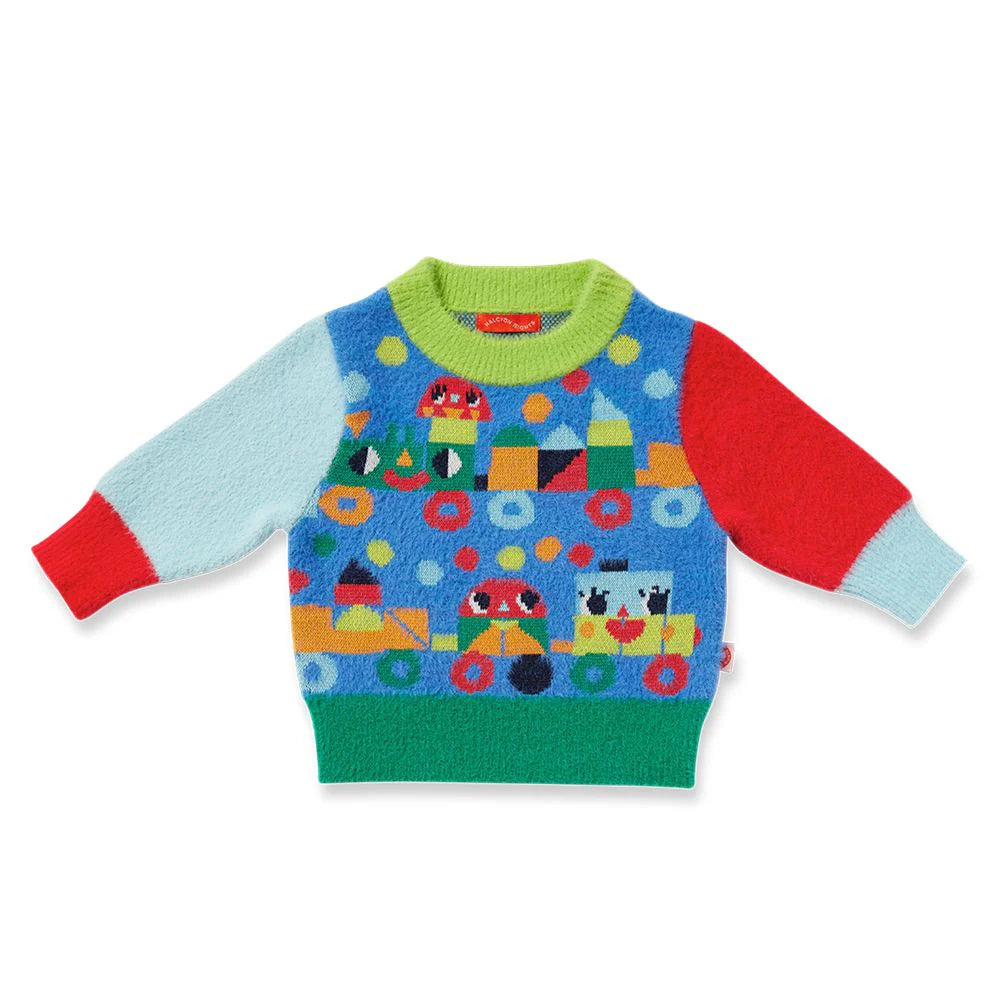 Rainbow Express Knit Sweater - Wild Plains