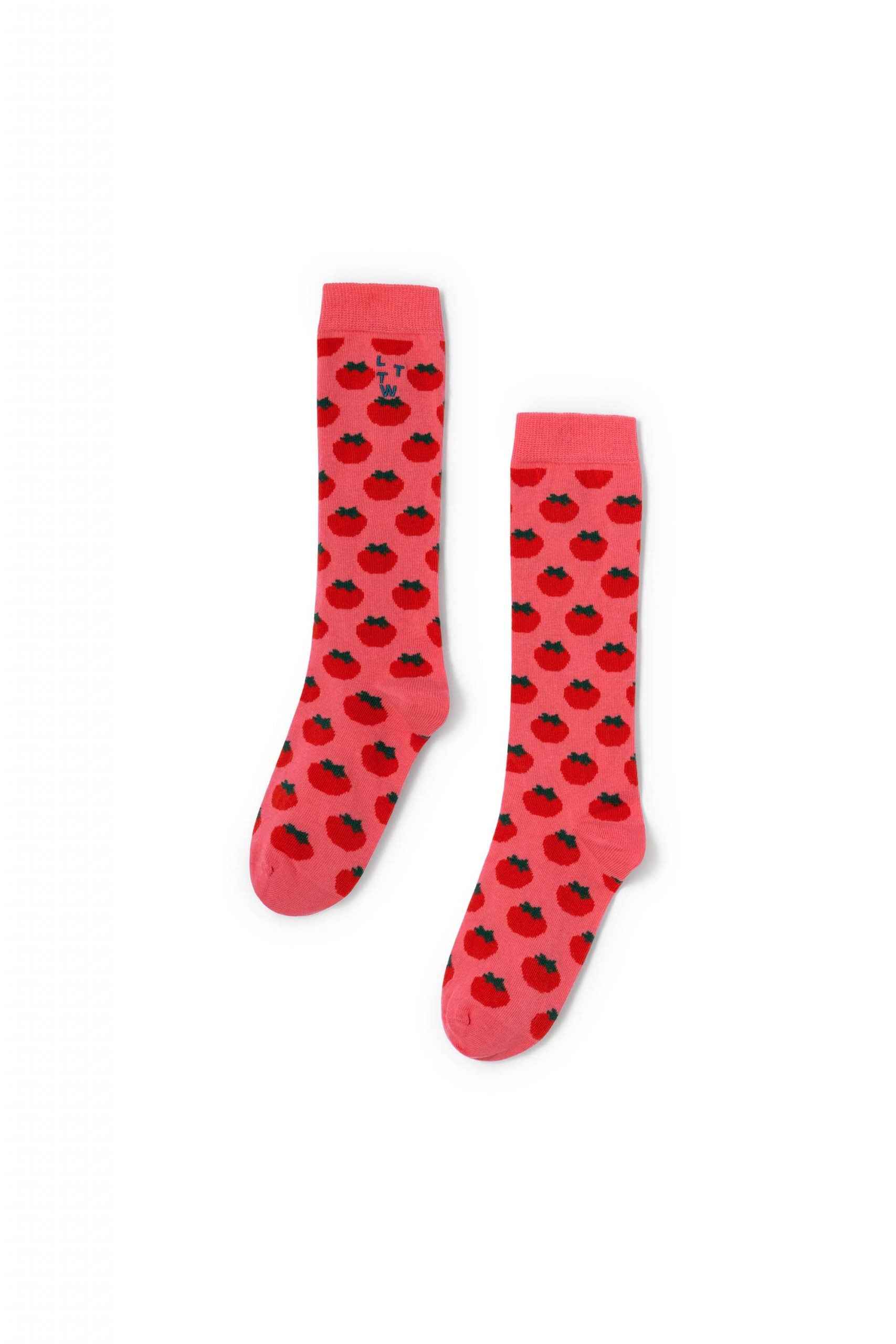 Rose Tomato Print Socks - Wild Plains