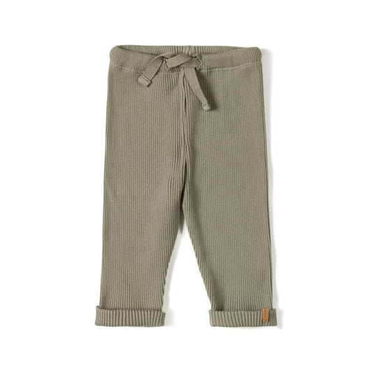 Wild Green Rib Legging