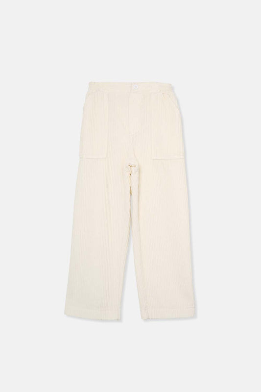 Cream Corduroy Pants - Wild Plains