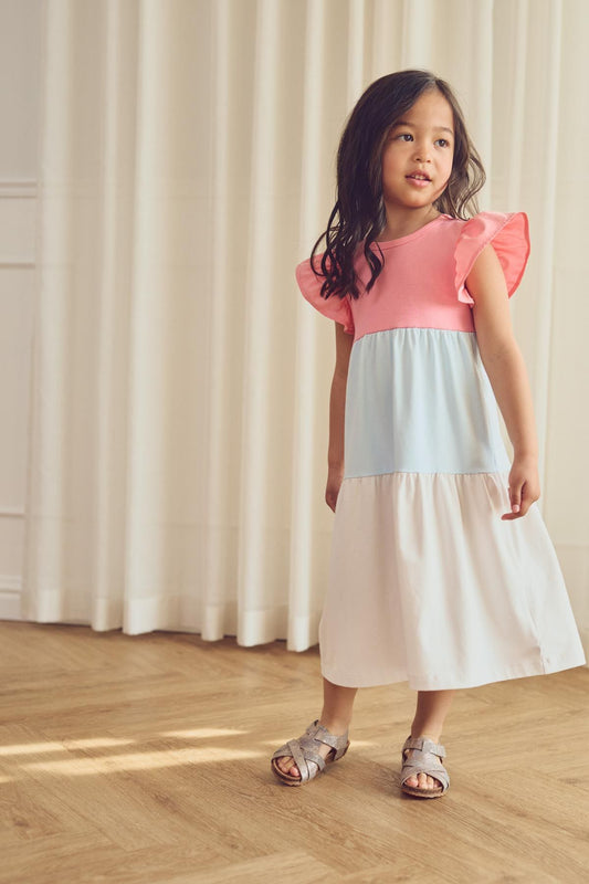 Bubblegum Rib Swing Dress