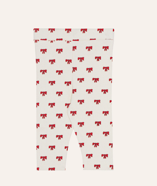 Red Bows Baby Leggings