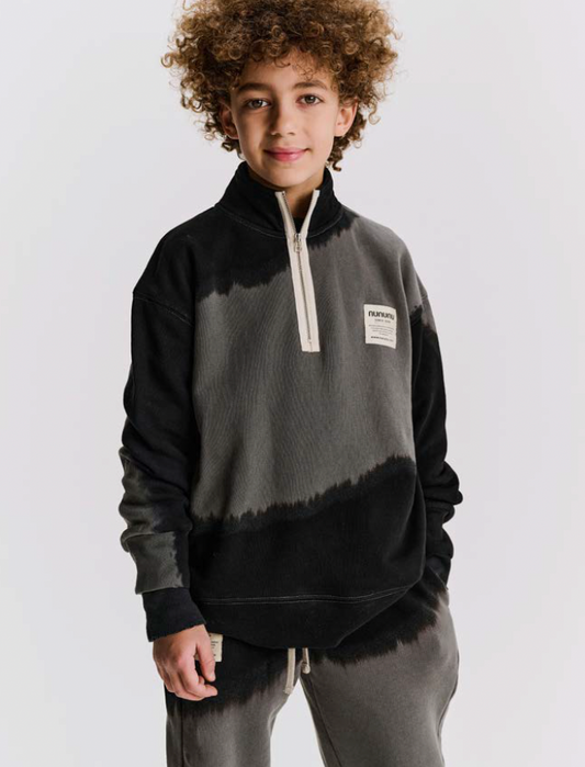 Black Tie Dye Sweatshirt