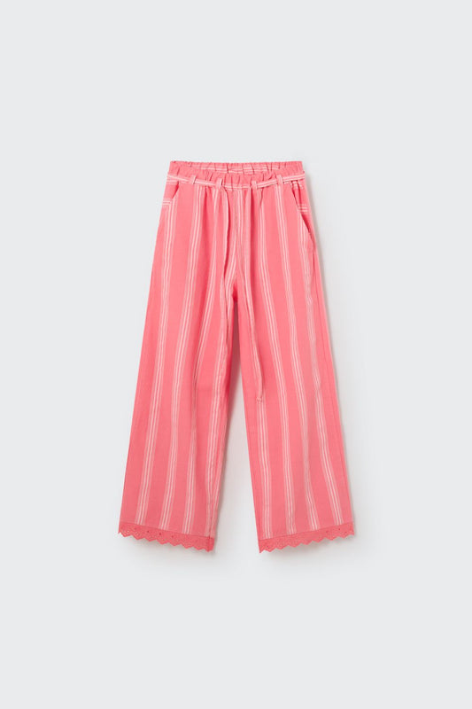 Pink Stripe Pant