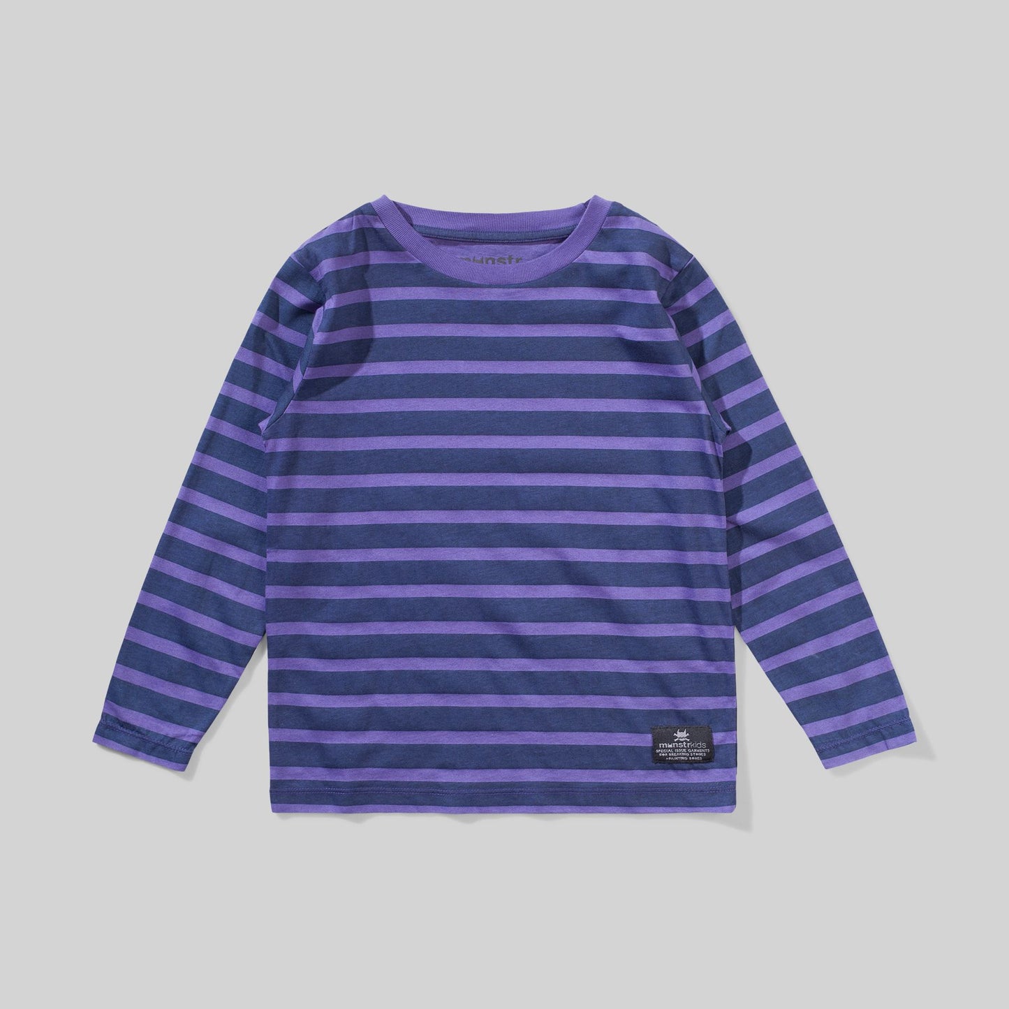 Purple Stripe Long Sleeve Tee - Wild Plains