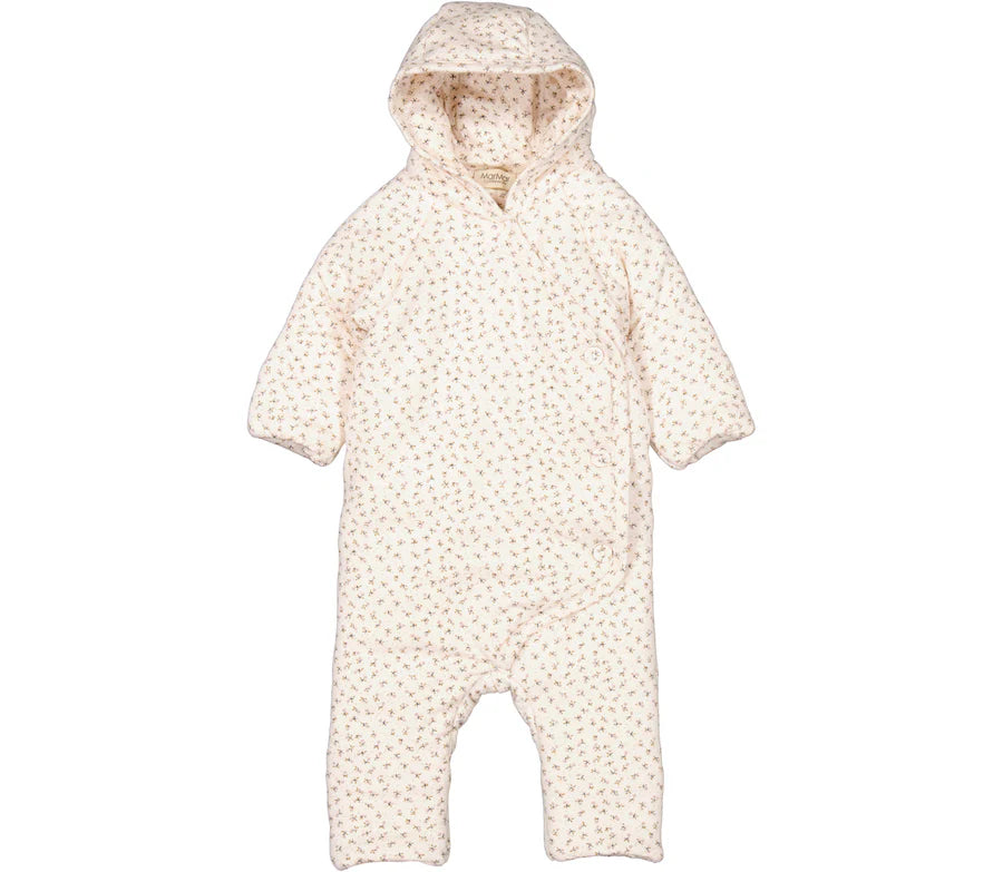 Petite Fleurs Snowsuit - Wild Plains